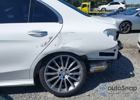 2015 Mercedes-Benz C 400 4Matic from USA, damaged, VIN 55SWF6GBXFU012233